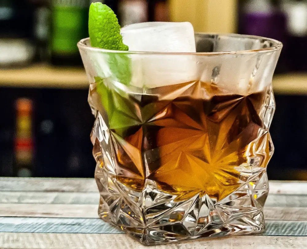 Whisky mule cocktail