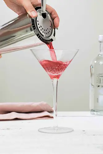 Cosmopolitan cocktailshaker
