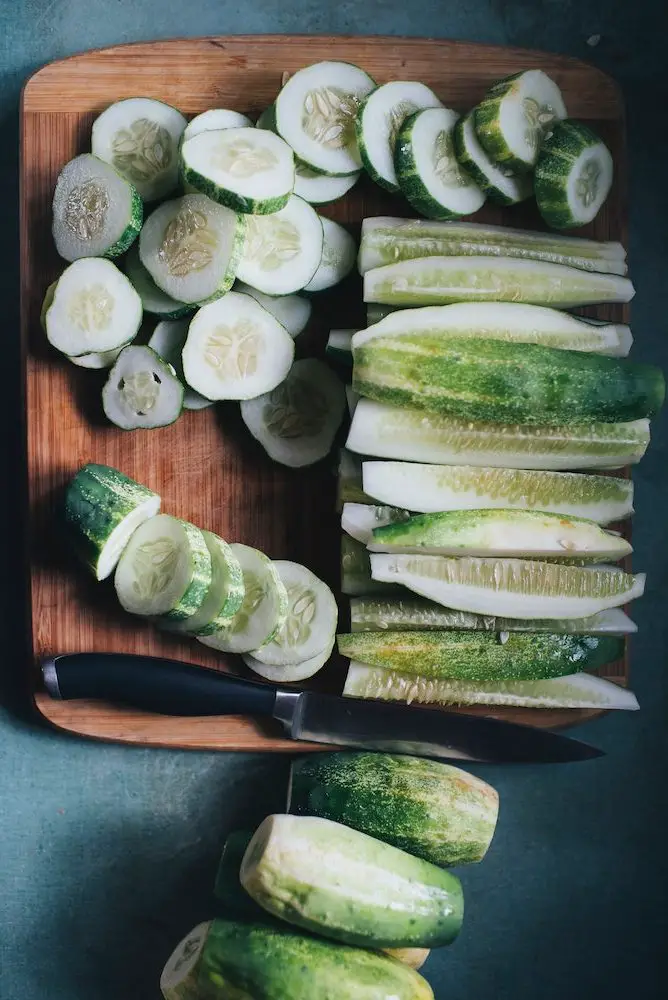 geplette komkommers