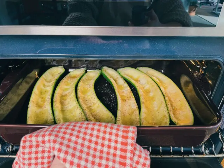 uitgeholde courgette