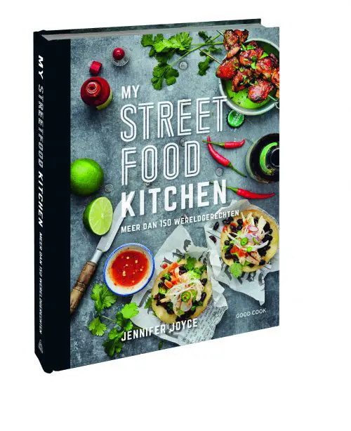 Kookboek streetfood heet zure aubergine