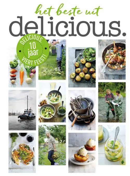 Delicious 10 jaar kookboek